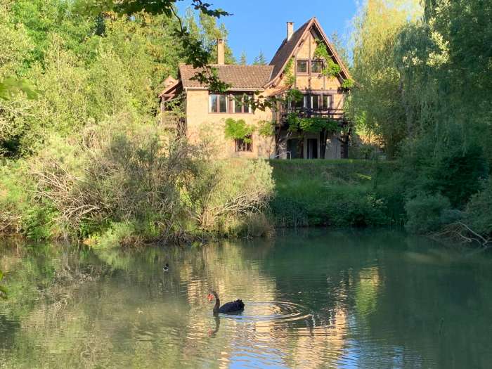 Ferienhaus Fischerhaus - Teich Schwarzen Schahn