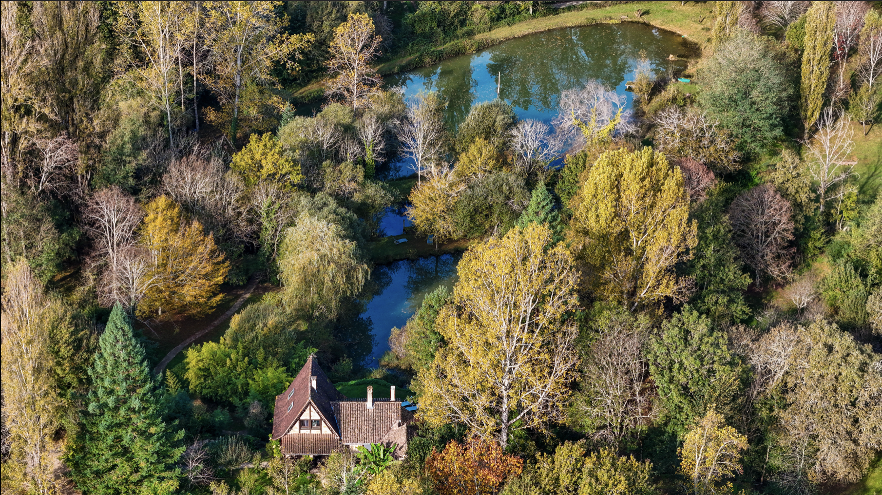 Fischerhaus Herbstfarben